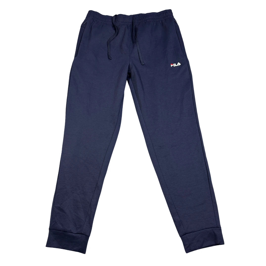 FILA Navy Blue Zip Pocket Joggers-M