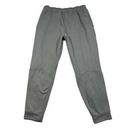 Nike Dri-Fit Grey Swoosh Jogger Pants-L