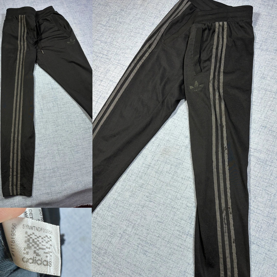 Adidas Originals Black Trefoil Track Pants-M