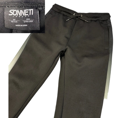 Sonneti London Black Ombre Stripe Joggers-XS