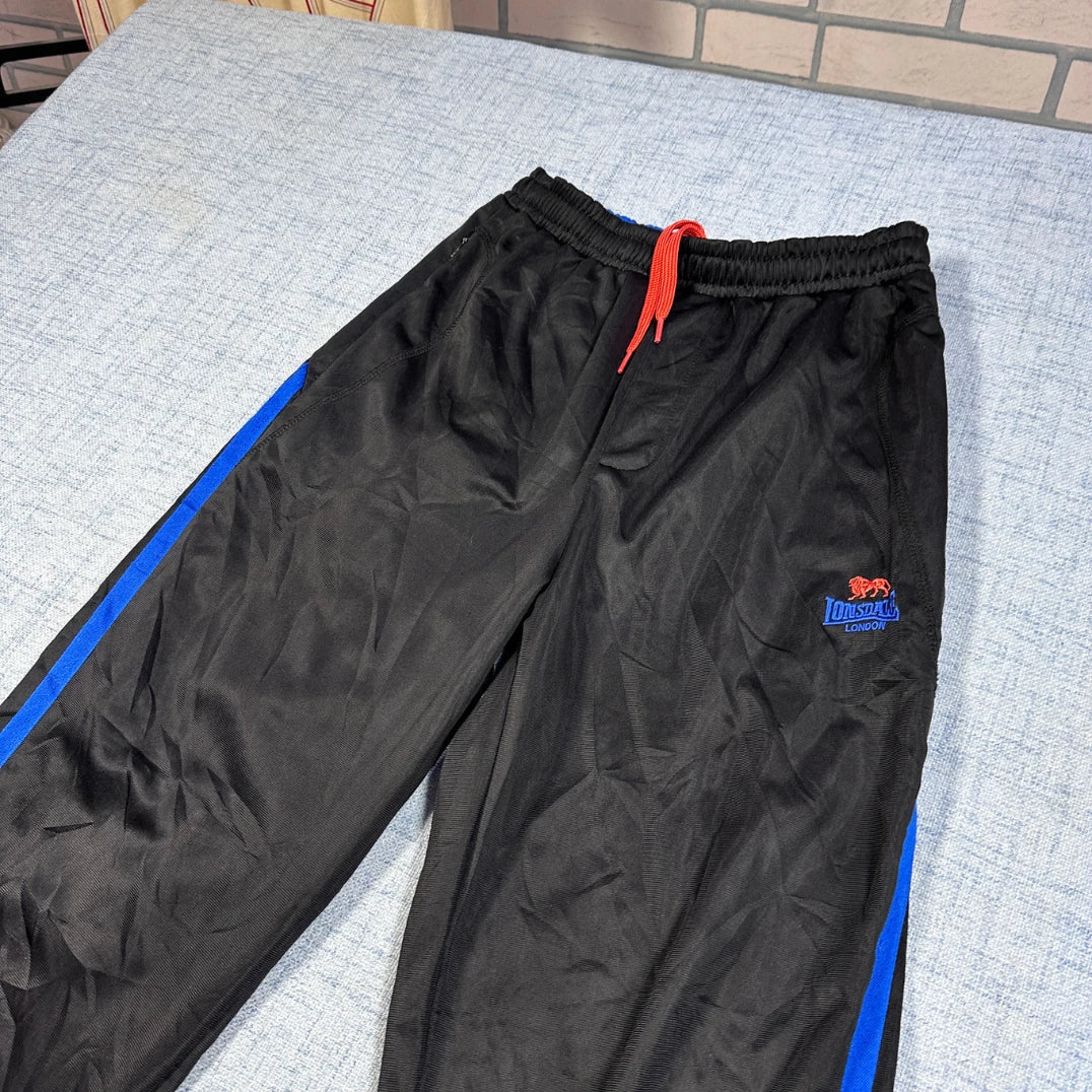 Lonsdale Black Men's Joggers men trousers