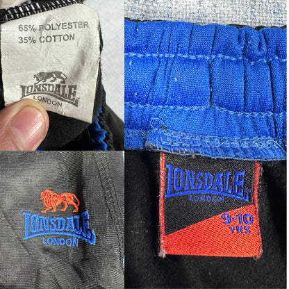 Lonsdale Black Men's Joggers men trousers