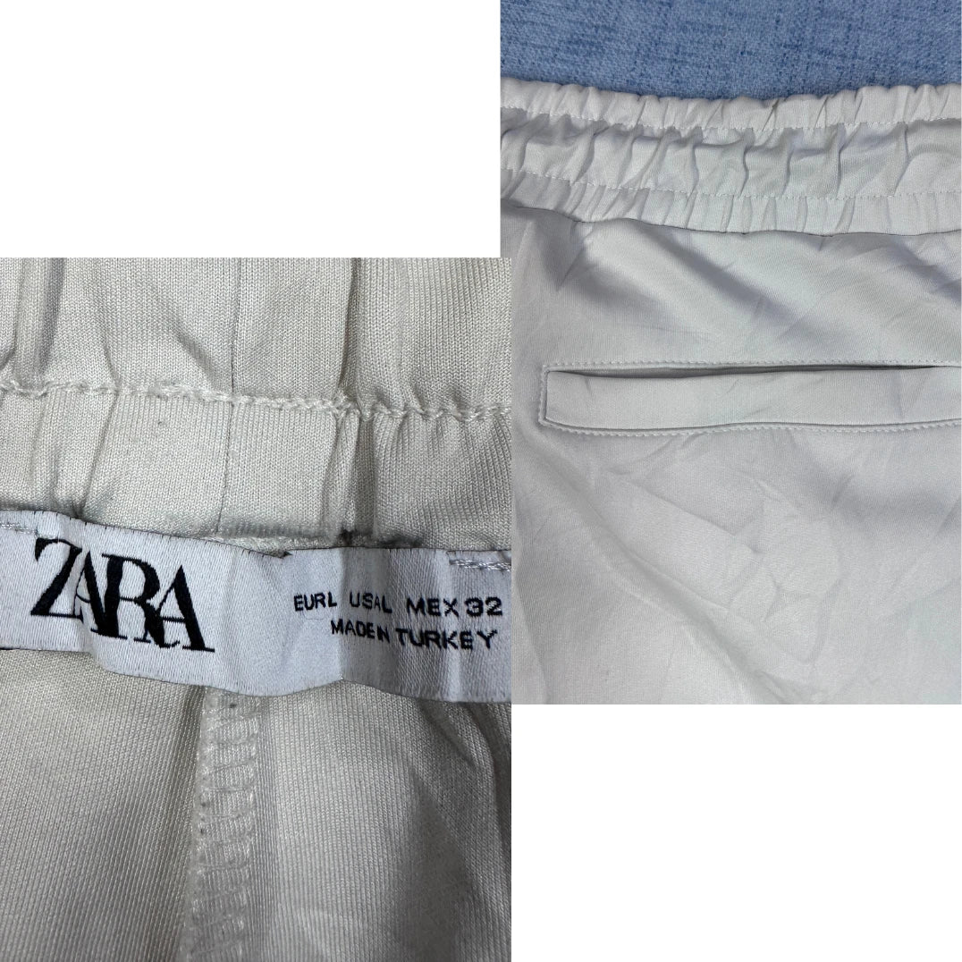 Zara White Men's Joggers men trousers