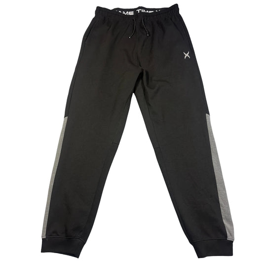 Game Time® Black Track Pants-L