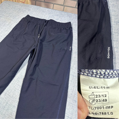 Domyos® Navy Track Pants Zippered-S