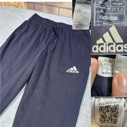 Adidas® Navy Training Pants Logo-S