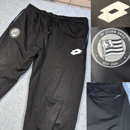 Lotto® Black Track Pants Team-XL