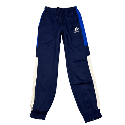 Coyo® Navy Track Pants Zip Hem-S