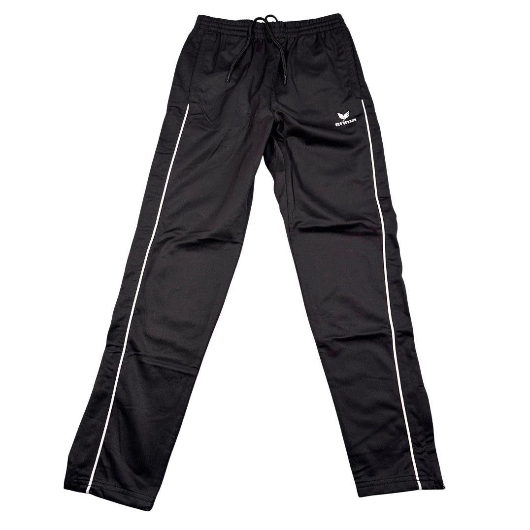 Erima® Black Track Pants Reflective-S