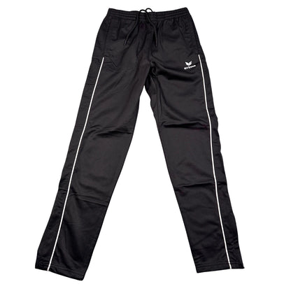 Erima® Black Track Pants Reflective-S