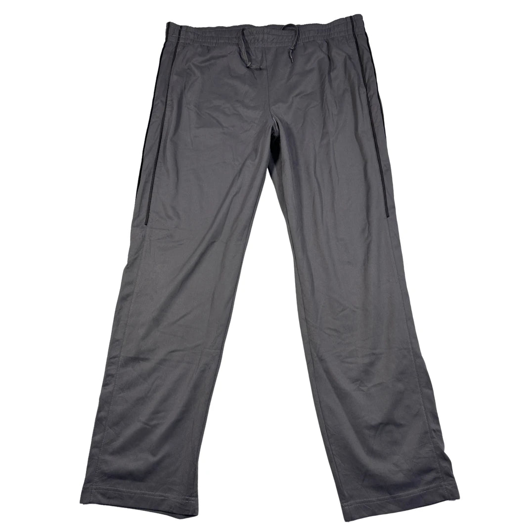 Tek Gear® Black Track Pants Zip Hem-XL