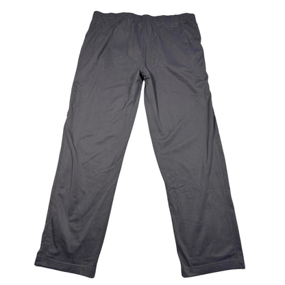 Tek Gear® Black Track Pants Zip Hem-XL