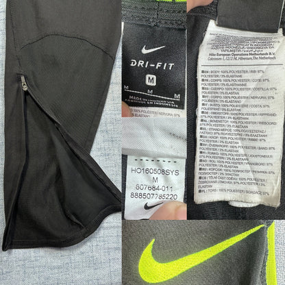 Nike® Black Dri FIT Track Pants-M