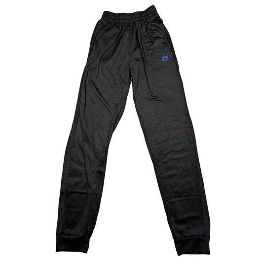 RBX® Black Jogger Pants Logo-XS