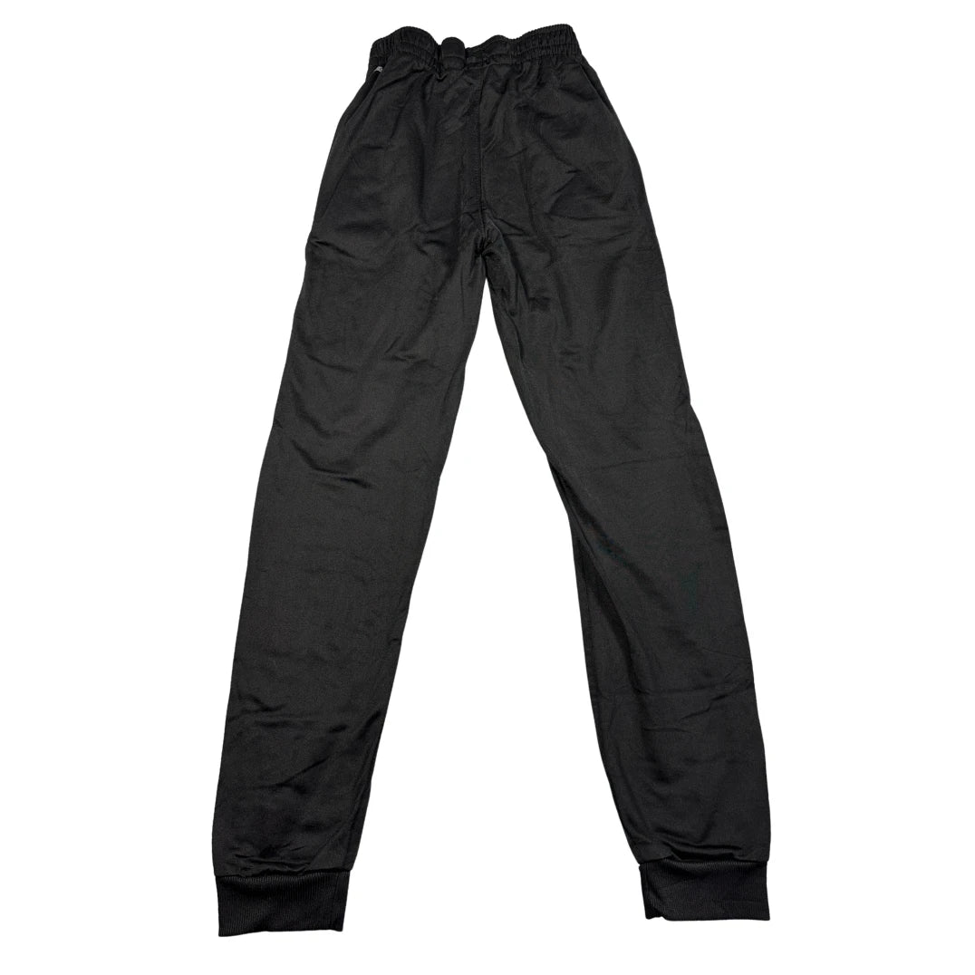 RBX® Black Jogger Pants Logo-XS