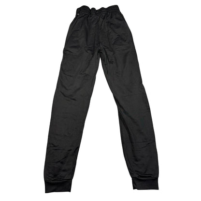 RBX® Black Jogger Pants Logo-XS