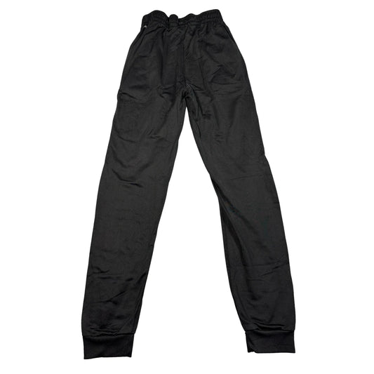 RBX® Black Jogger Pants Logo-XS