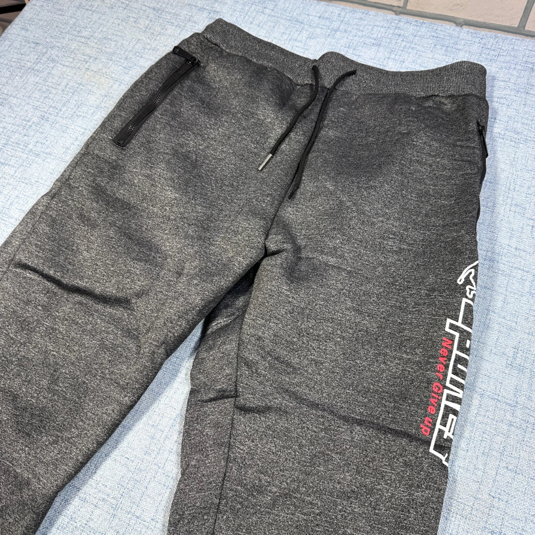 Unbranded Dark Gray Jogger Pants Graphic-M