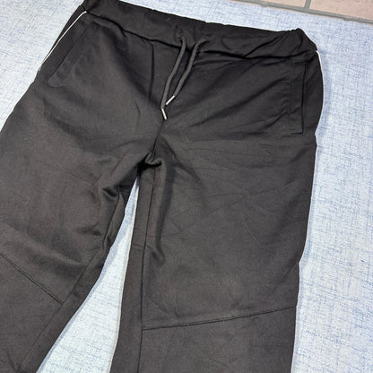 Alpha One® Black Jogger Pants-M