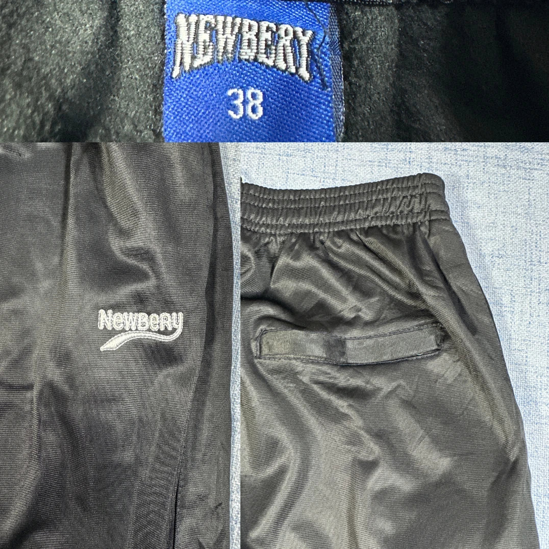 Newbery® Black Track Pants Jogger-XS