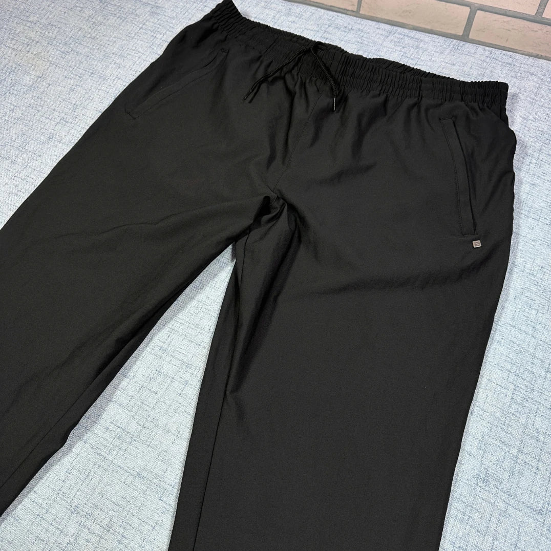 Energetics® Black Track Pants Lightweight-L