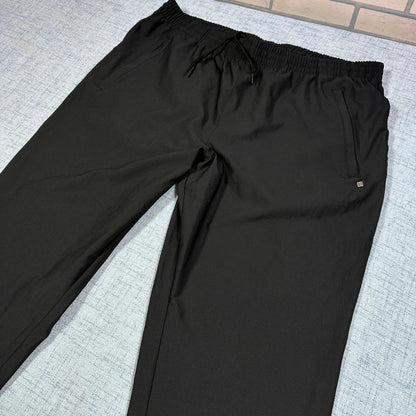 Energetics® Black Track Pants Lightweight-L