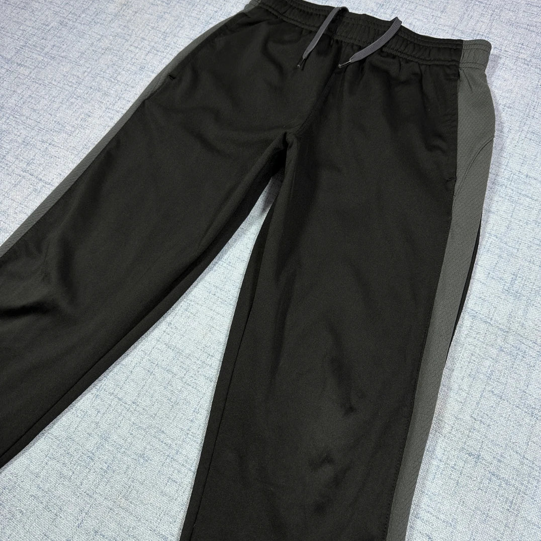 Champion® Black Track Pants Contrast-YL