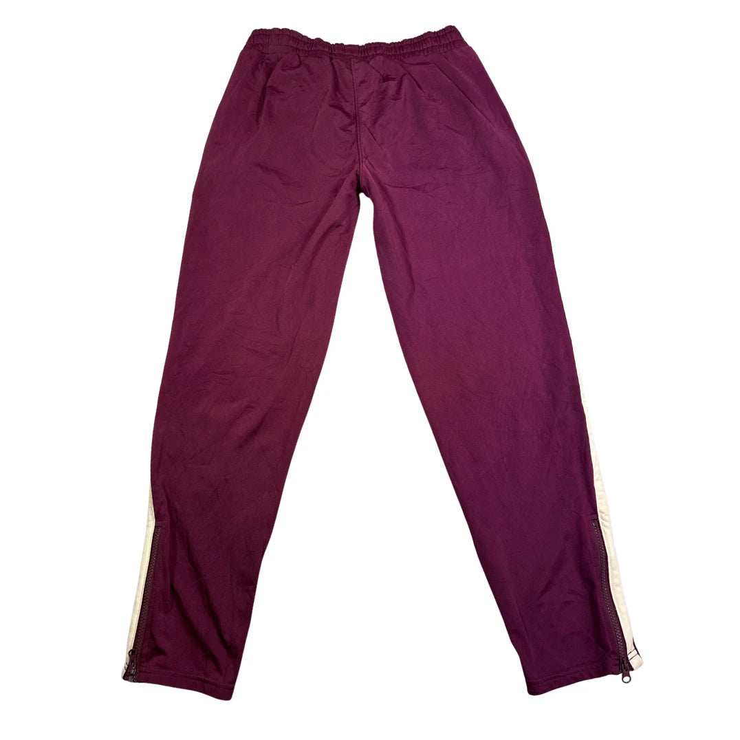 Champion® Maroon Track Pants SideStripe-M