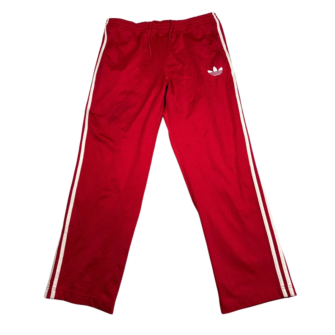 Adidas® Red Track Pants Striped
