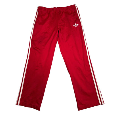 Adidas® Red Track Pants Striped