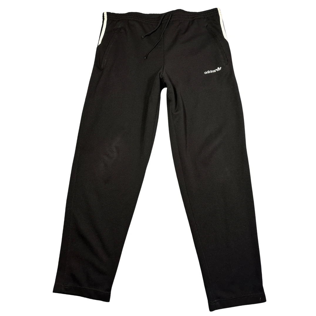 Adidas® Black Track Pants Stripedy-M