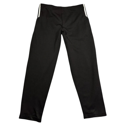 Adidas® Black Track Pants Stripedy-M