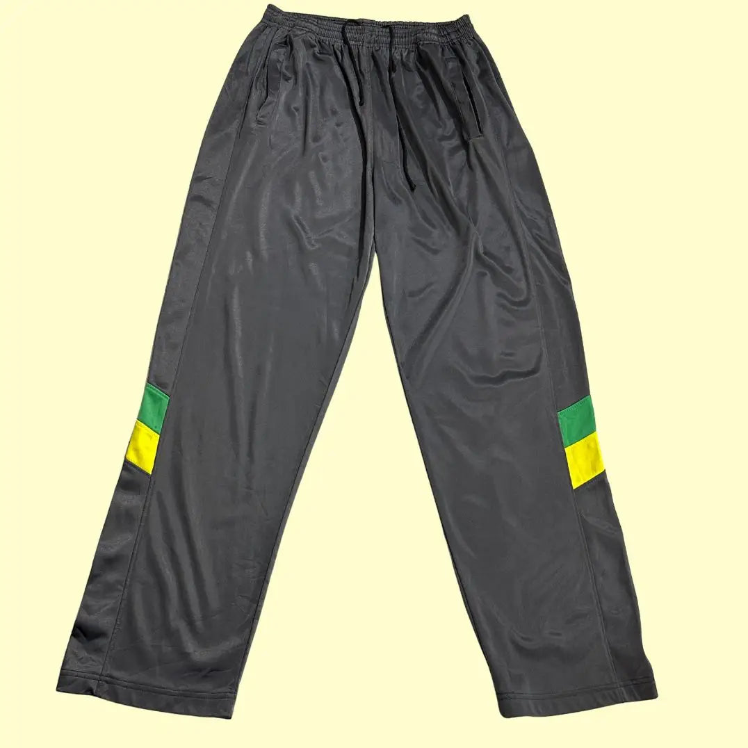 sleek gray track pants are an ideal blend of style and comfort