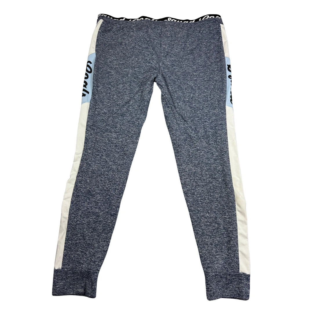 No Boundaries® Blue Jogger Track Pants Colorblock-2XL
