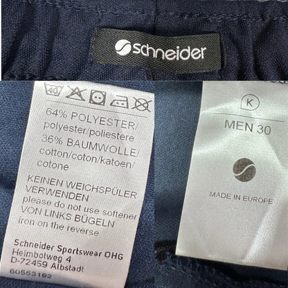 Schneider® Navy Track Pants Straight Leg-Men-2XL
