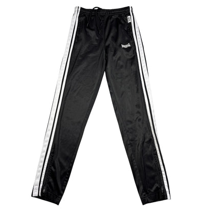Lonsdale® Black Track Pants Ankle Zip-13 Yrs-XS