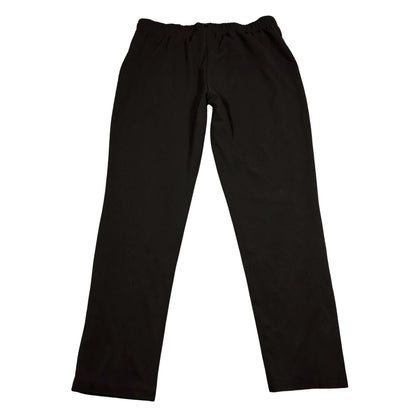 Arista Collection® Black Track Pants Straight Leg-L