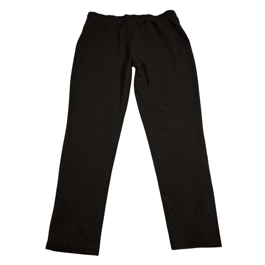 Arista Collection® Black Track Pants Straight Leg-L