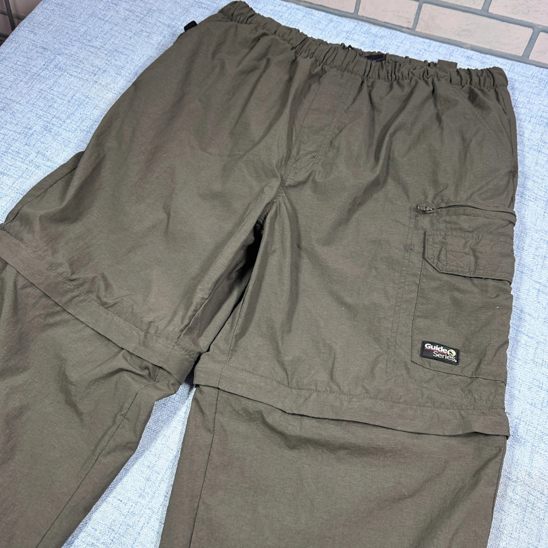 Guide Series® Olive Convertible Cargo Pants Zip Off-36x30