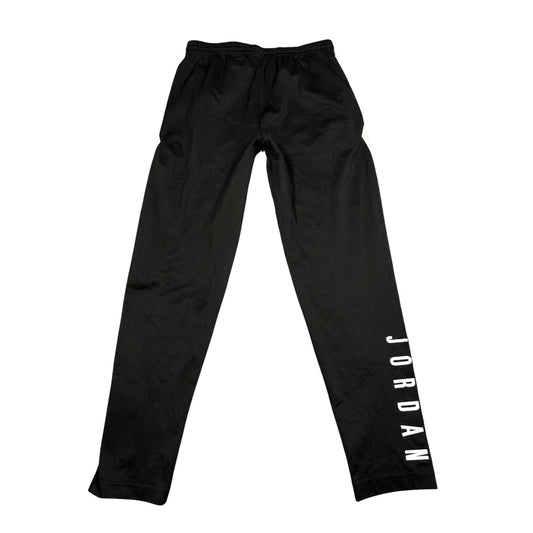 Jordan® Black Track Pants White Side Panel-YL