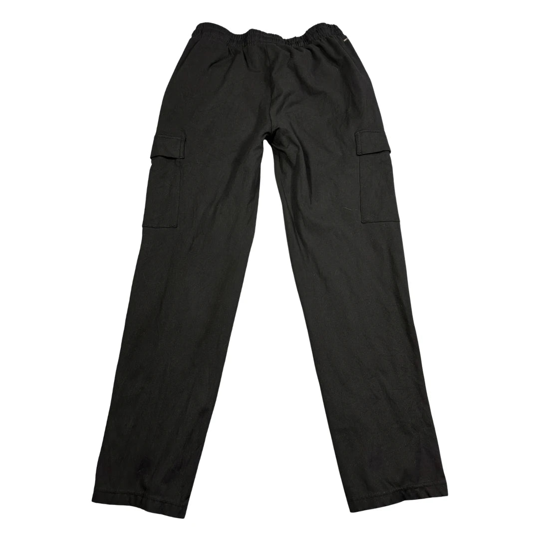 Mondetta® Black Cargo Track Pants Straight Leg-S