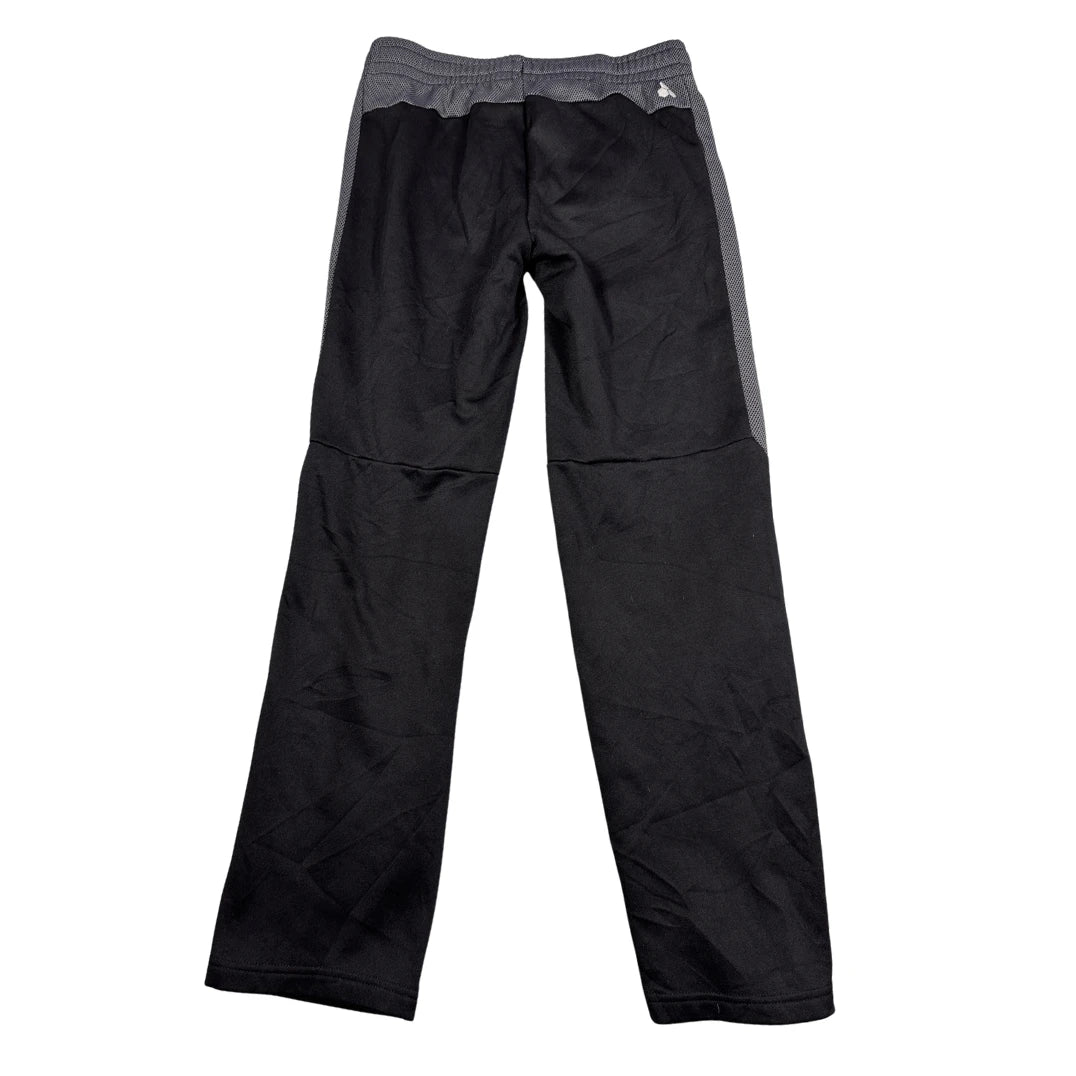Tek Gear® Black Track Pants Neon Piping-YL