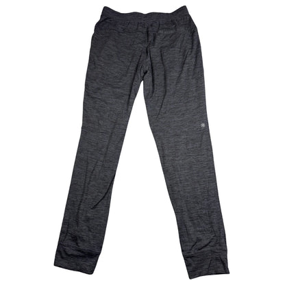 Gaiam® Charcoal Grey Space Dye Jogger Track Pants-M