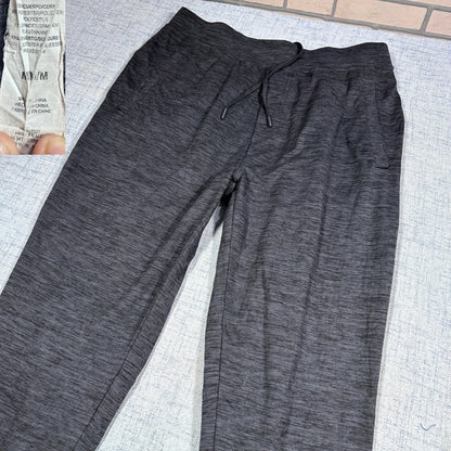Gaiam® Charcoal Grey Space Dye Jogger Track Pants-M