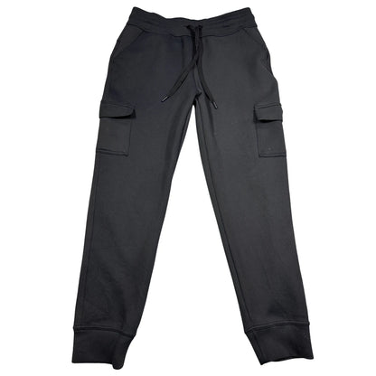 32 Degrees® Black Heat Fleece Cargo Joggers-S