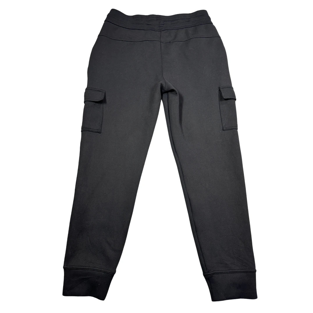 32 Degrees® Black Heat Fleece Cargo Joggers-S