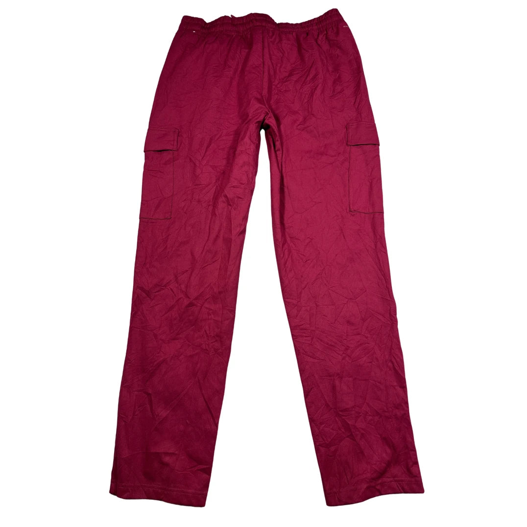 Thrift-and-treasures Burgundy Men's Straight Leg-M men trousers