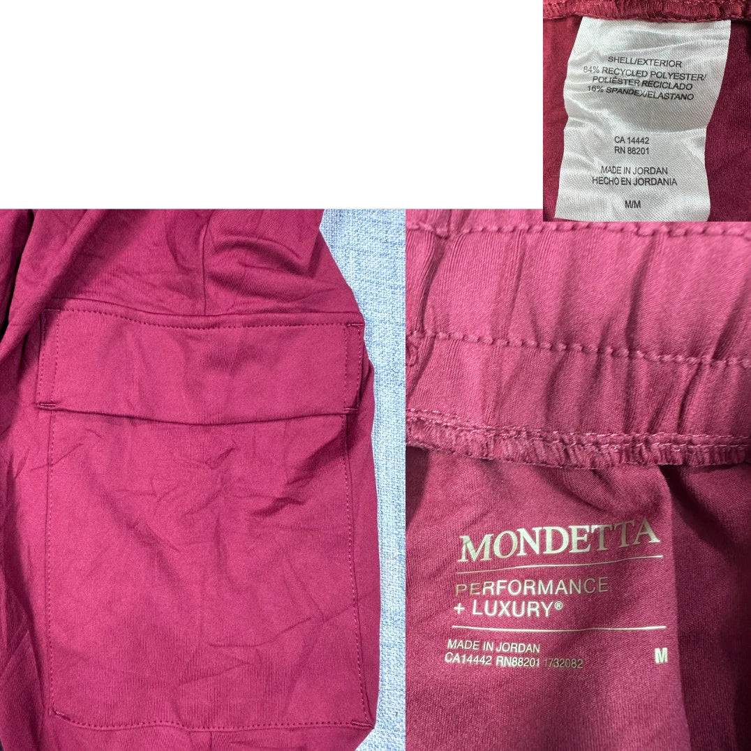 Thrift-and-treasures Burgundy Men's Straight Leg-M men trousers