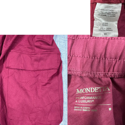 Thrift-and-treasures Burgundy Men's Straight Leg-M men trousers