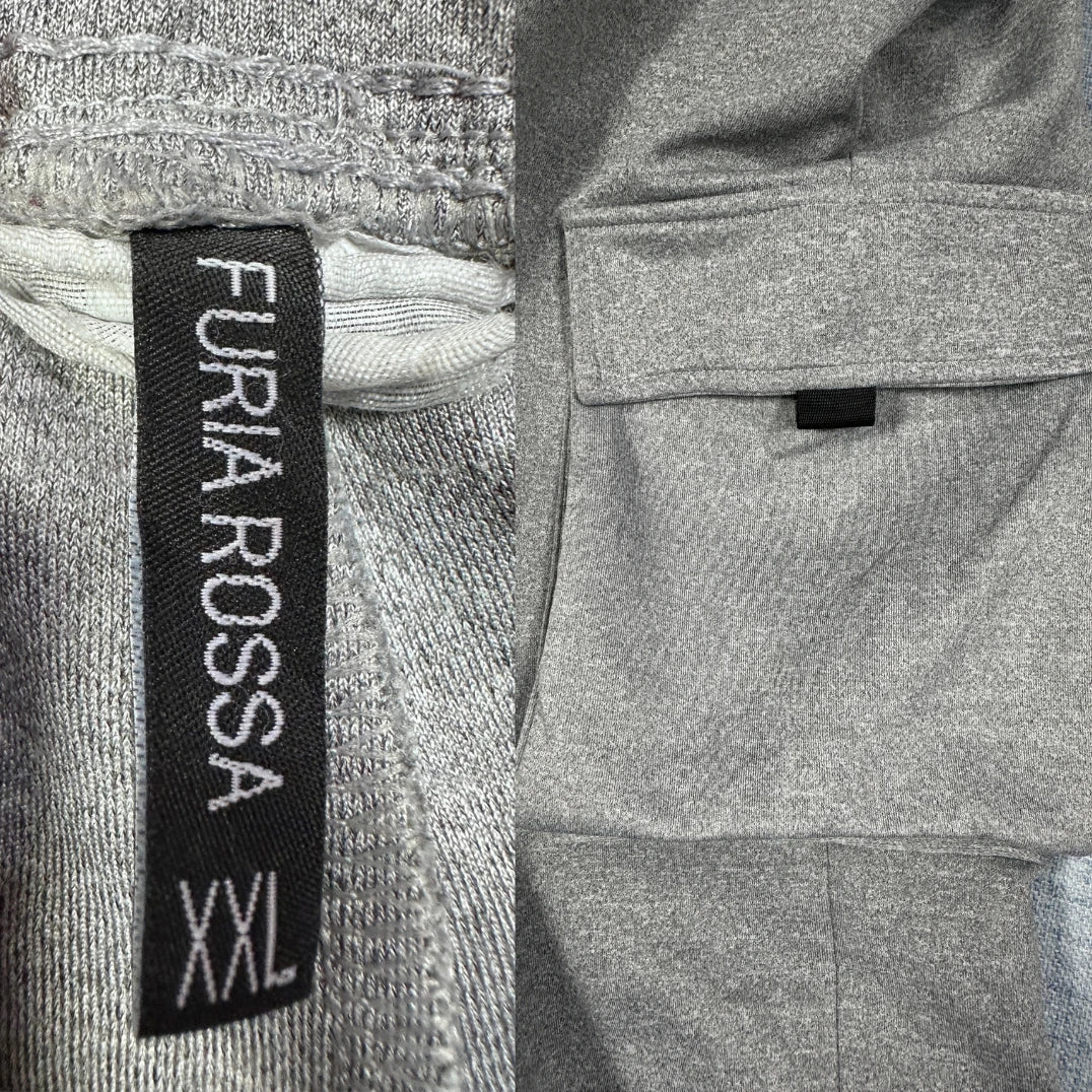 Thrift-and-treasures Grey Men's Zip Pockets Furia Rossa